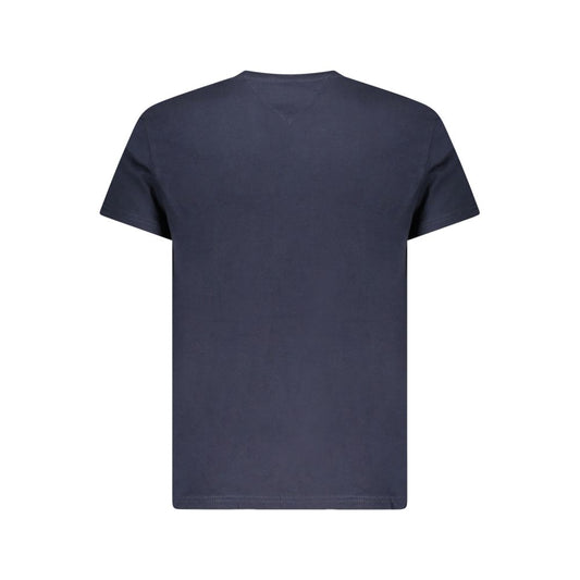 Tommy Hilfiger Blau Baumwolle Männer T-Shirt
