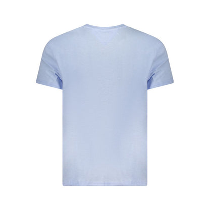 Tommy Hilfiger Blau Baumwolle Männer T-Shirt