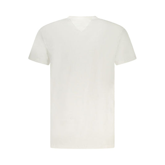 Tommy Hilfiger Weißes Baumwolle Männer T-Shirt