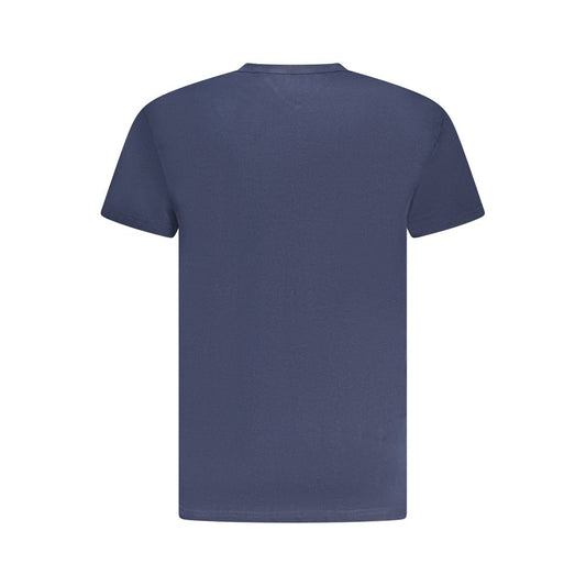 Tommy Hilfiger Blau Baumwolle Männer T-Shirt