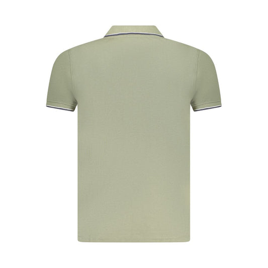 Norway 1963 Grünes Baumwoll-Poloshirt für Männer