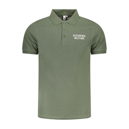 Accademia Militare Verde Cotton Mens Polo