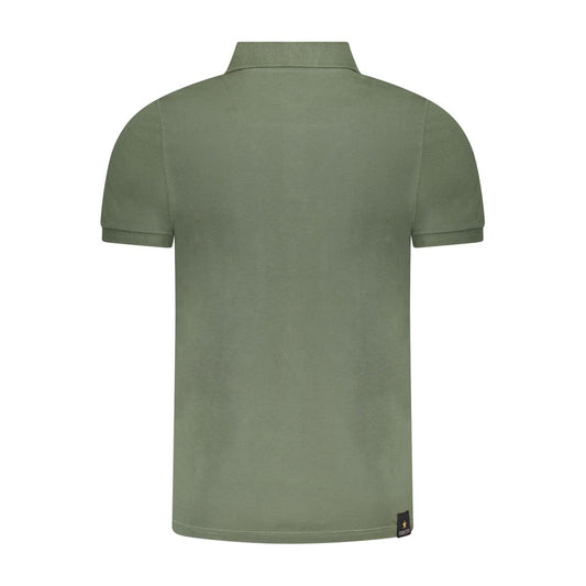 Accademia Militare Verde Cotton Mens Polo