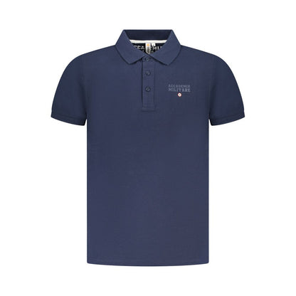 Accademia Militare Blu Cotton Men Polo
