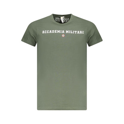 Accademia Militare Verde Cotton Men T-Shirt
