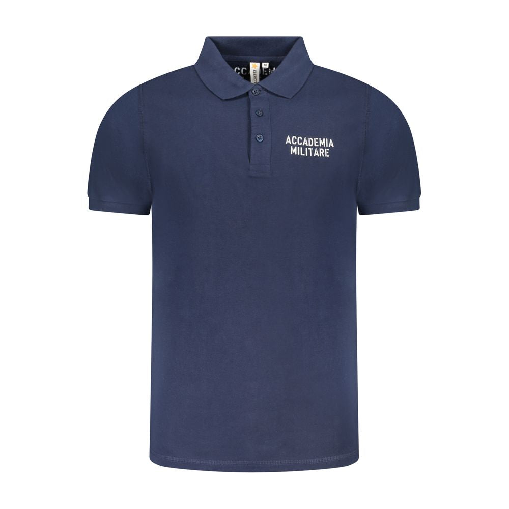 Accademia Militare Blu Cotton Men Polo