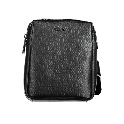 Calvin Klein Schwarze Polyester-Umhängetasche