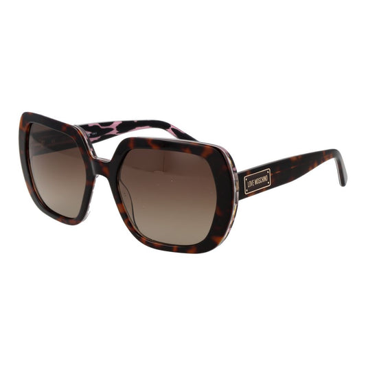 Love Moschino Braun Frauen Sonnenbrille