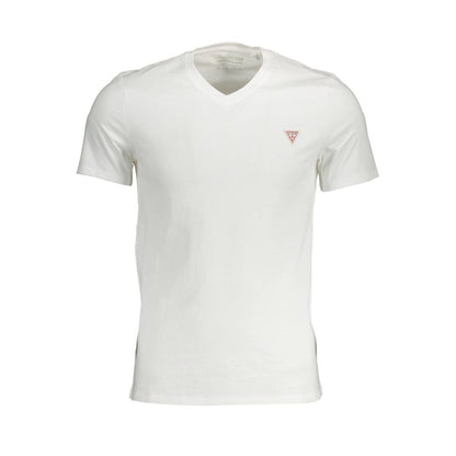 Guess Jeans Bianco Cotton Men T-Shirt