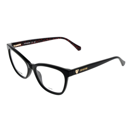 Love Moschino Schwarze Frauen Brillengestell