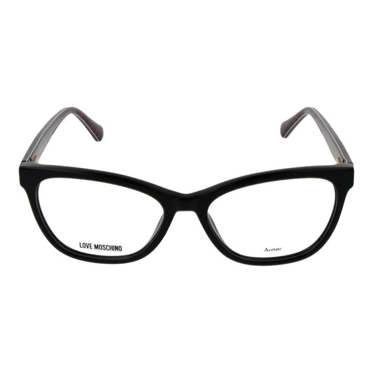Love Moschino Schwarze Frauen Brillengestell