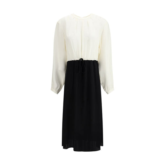 Crida Milano Multicolor Silk Casual Dress