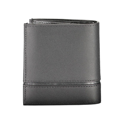 Calvin Klein Schwarzes Leder Portemonnaie