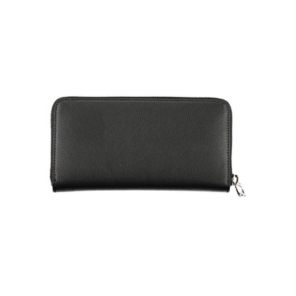 Tommy Hilfiger Schwarzes Polyester Portemonnaie