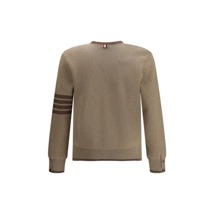 Thom Browne Brown Cotton Cardigan
