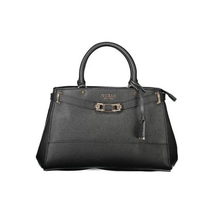 Guess Jeans Black Polyurethane Women Handbag