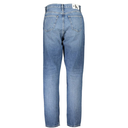 Calvin Klein Blaue Baumwoll-Jeans für Frauen