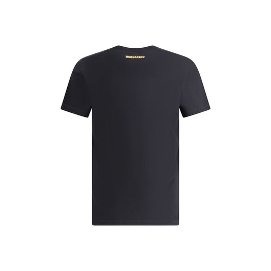 Dsquared² Black Cotton T-Shirt
