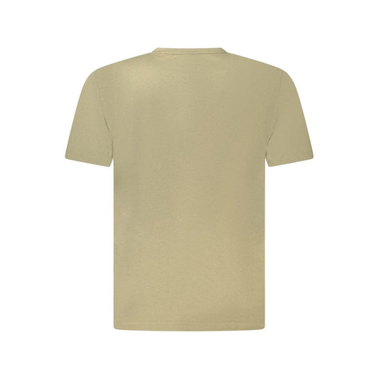 Hugo Boss Grünes Baumwolle Männer T-Shirt