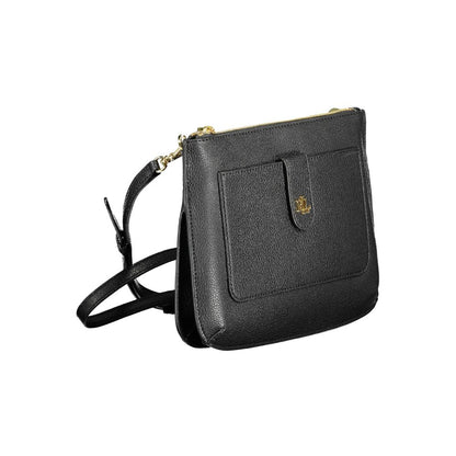 Ralph Lauren Black Leather Women's Shoulder Bag