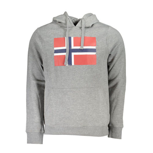 Norway 1963 Grauer Baumwollpullover für Männer