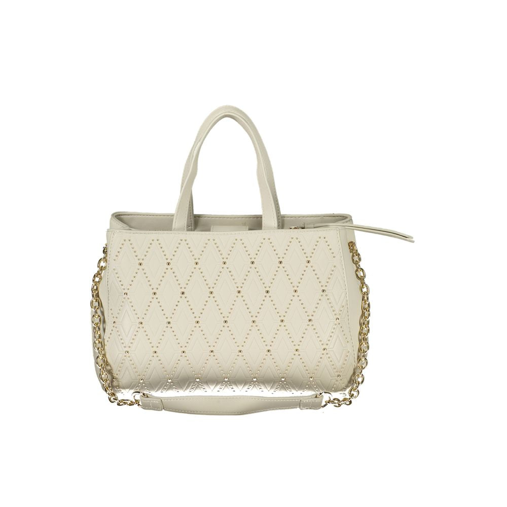 Mario Valentino Bianco Poliuretano Women Handbag