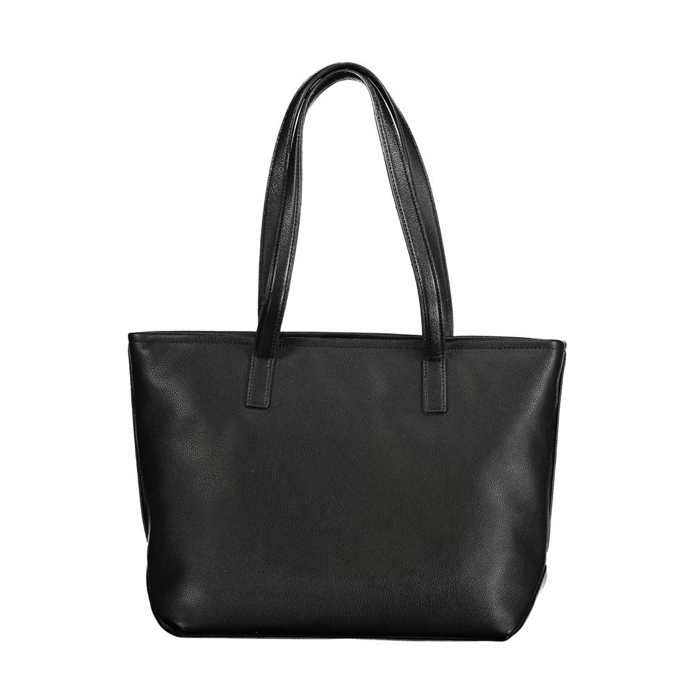 Mario Valentino Nero Poliuretano Women Shoulder Bag