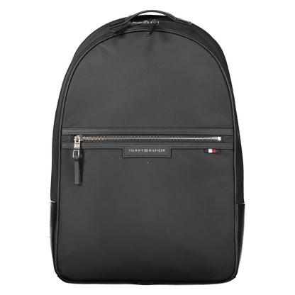 Tommy Hilfiger Schwarzer Polyester-Rucksack