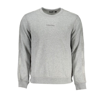 Calvin Klein Grauer Polyester Pullover für Männer