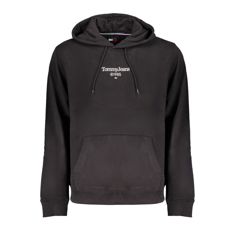 Tommy Hilfiger Schwarzer Baumwollpullover für Männer