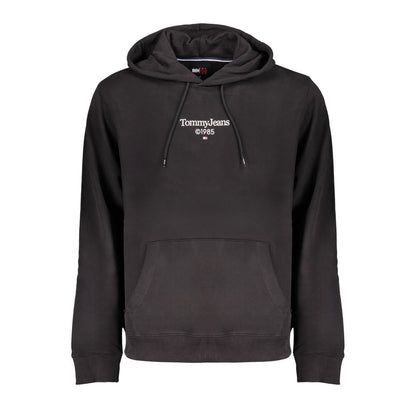 Tommy Hilfiger Schwarzer Baumwollpullover für Männer