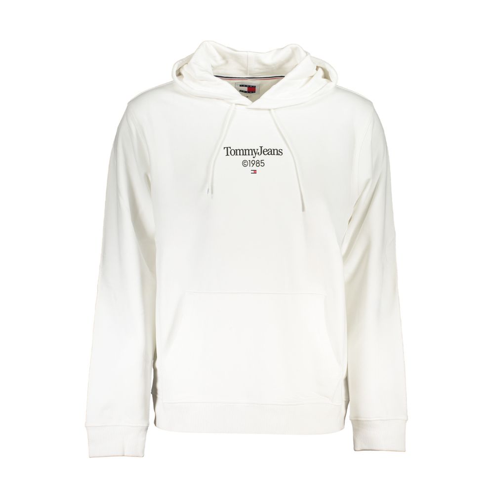 Tommy Hilfiger Weißer Baumwollpullover für Männer