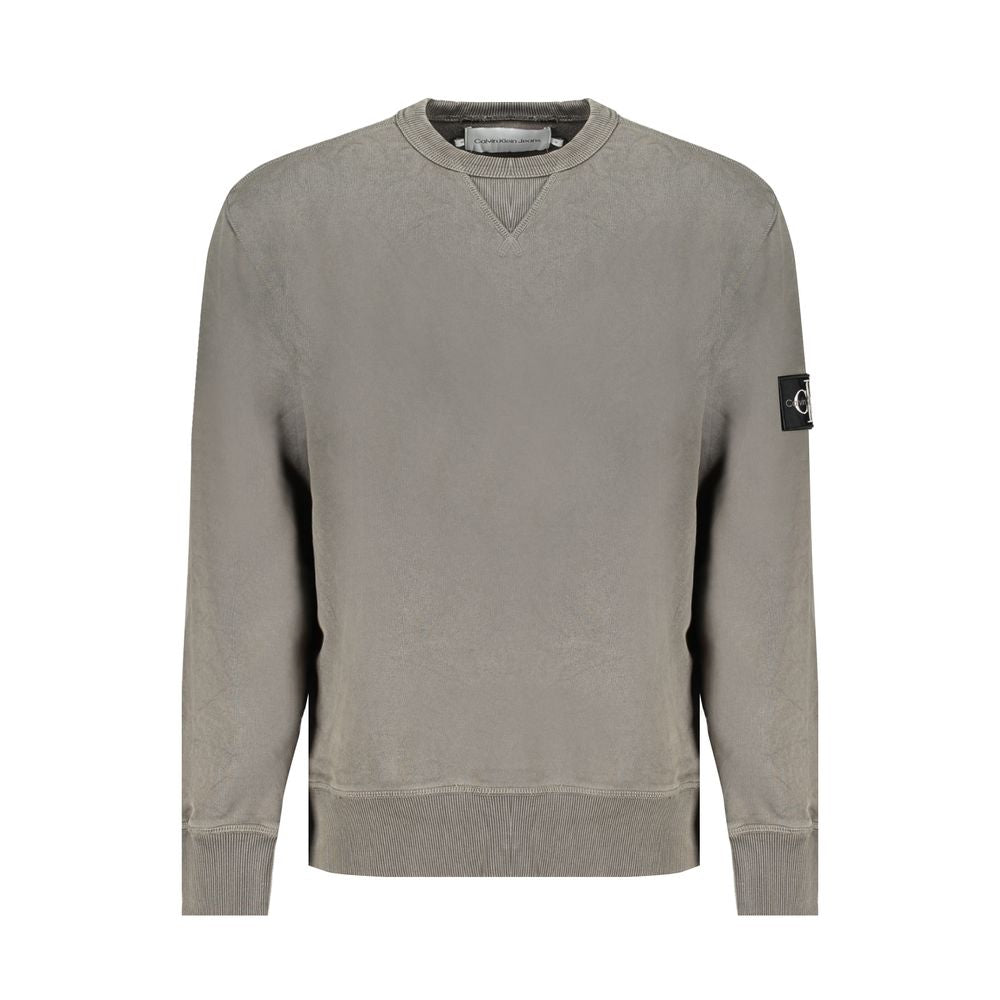 Calvin Klein Grüner Baumwollpullover für Männer