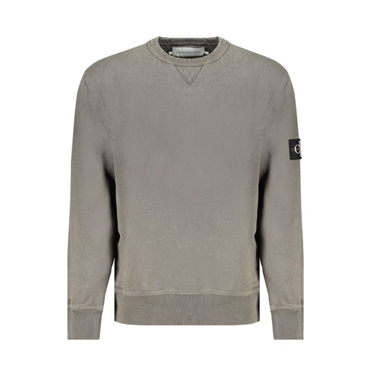 Calvin Klein Grüner Baumwollpullover für Männer