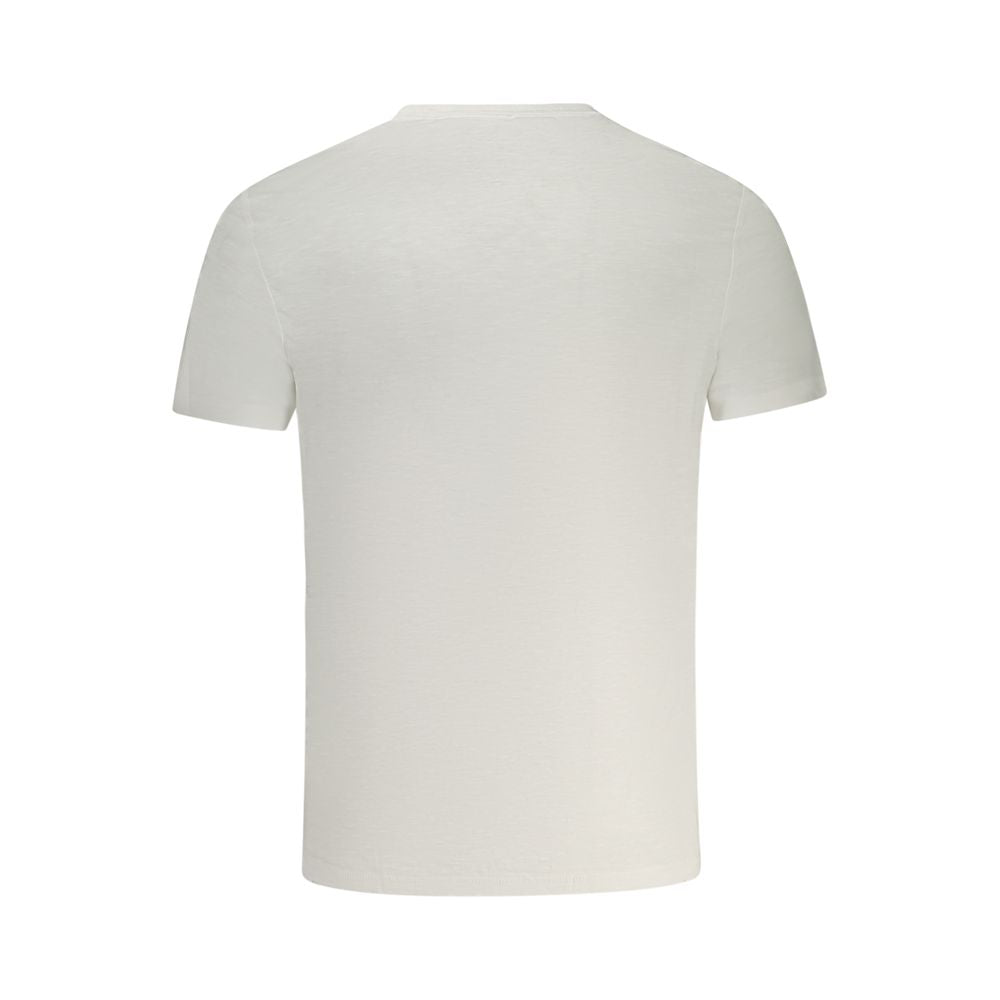 Guess Jeans Bianco Cotton Men T-Shirt