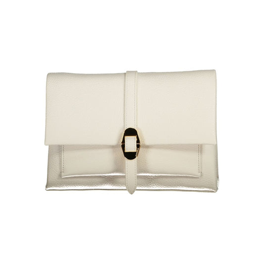 Coccinelle Bianco Leather Women Handbag