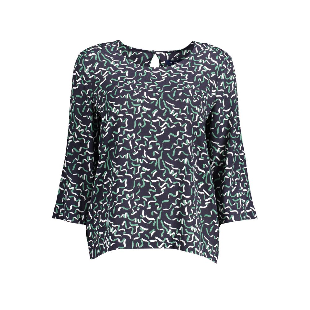 Gant Blue Viscosa Women Shirt