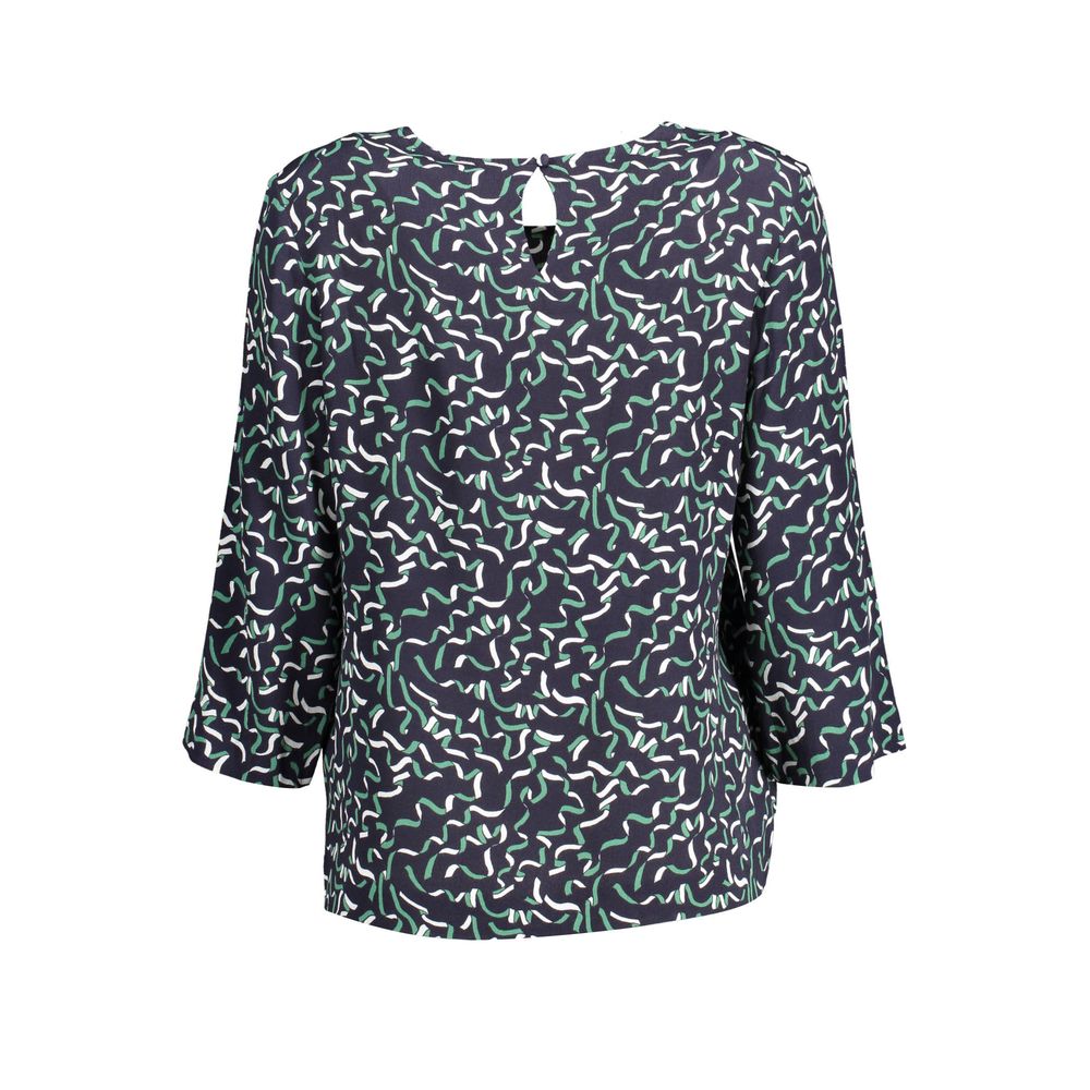 Gant Blue Viscosa Women Shirt