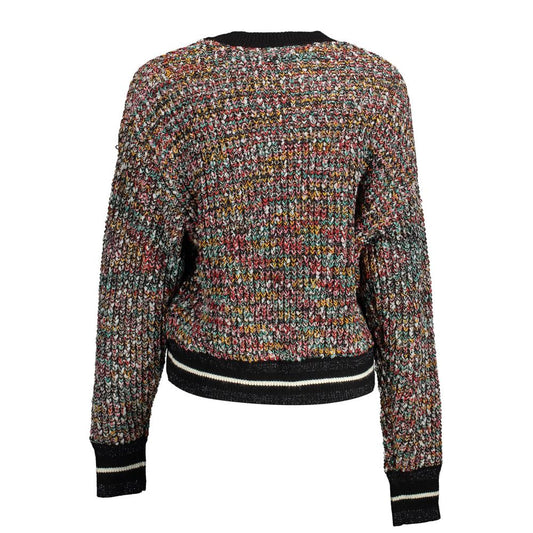Desigual Schwarzer Polyester-Pullover