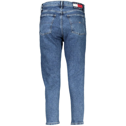 Tommy Hilfiger Blaue Slim-Fit-Jeans aus Baumwolle für Frauen
