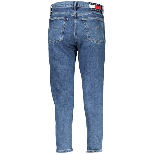 Tommy Hilfiger Blaue Slim-Fit-Jeans aus Baumwolle für Frauen