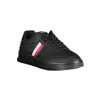 Tommy Hilfiger Schwarzer Polyester Sneaker
