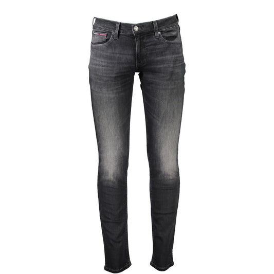 Tommy Hilfiger Schwarz Baumwolle Männer Jeans
