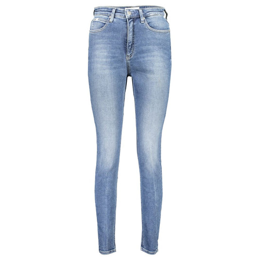 Calvin Klein Blaue Baumwolle Frauen Jeans