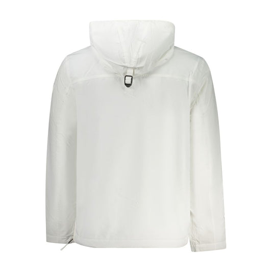 Napapijri White Polyamide Shell Jacket