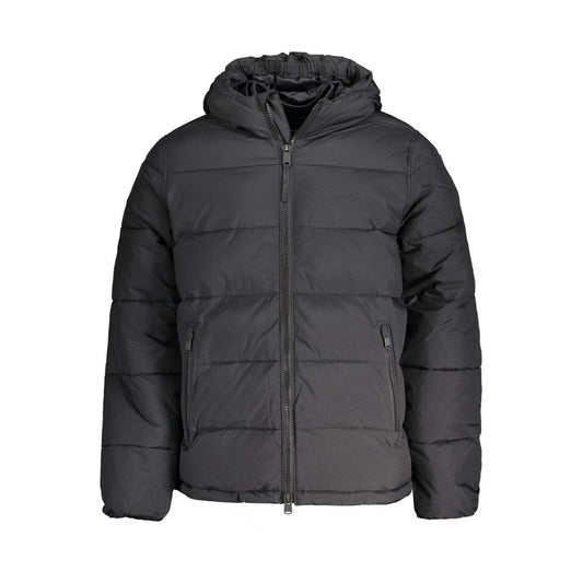 Calvin Klein Schwarze Nylon Herren Jacke