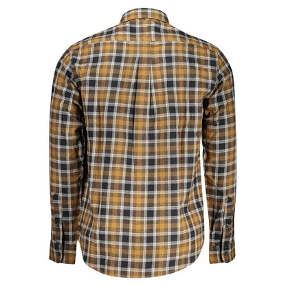 Timberland Marrone Cotton Men Shirt
