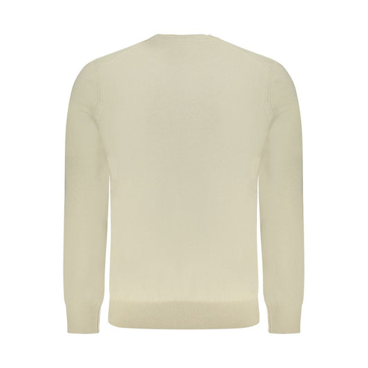 Hugo Boss Beigefarbener Baumwollpullover