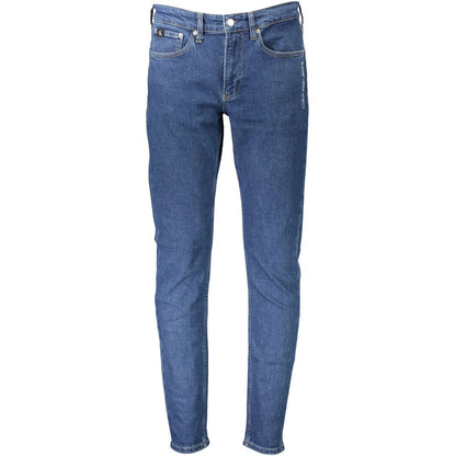 Calvin Klein Blaue Baumwolle Männer Jeans