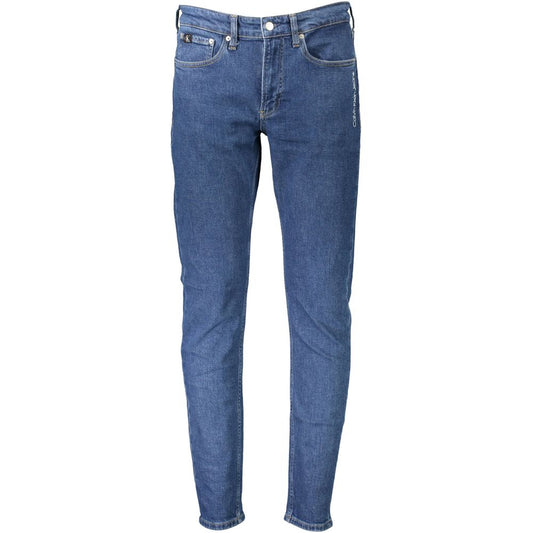 Calvin Klein Blaue Baumwolle Männer Jeans